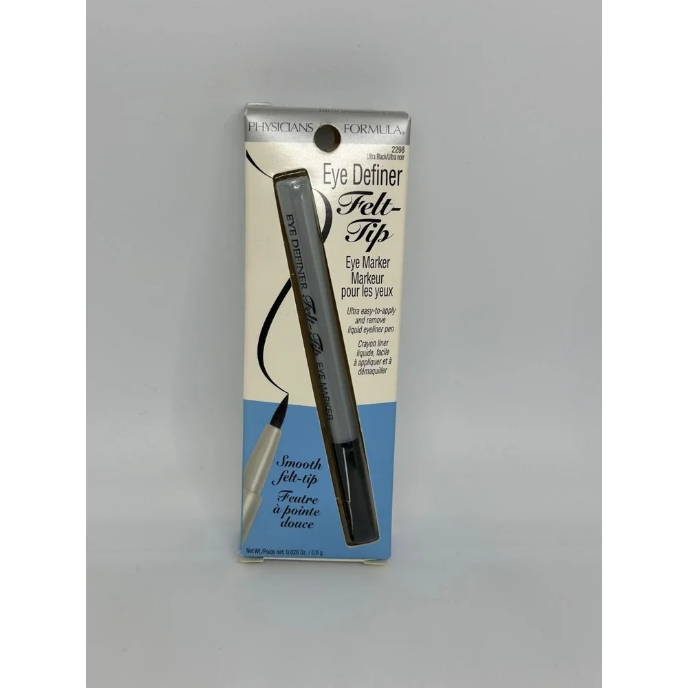 NEW Physicians Formula Eye Definer Felt-Tip Eyeliner – Ultra Easy to Apply Black